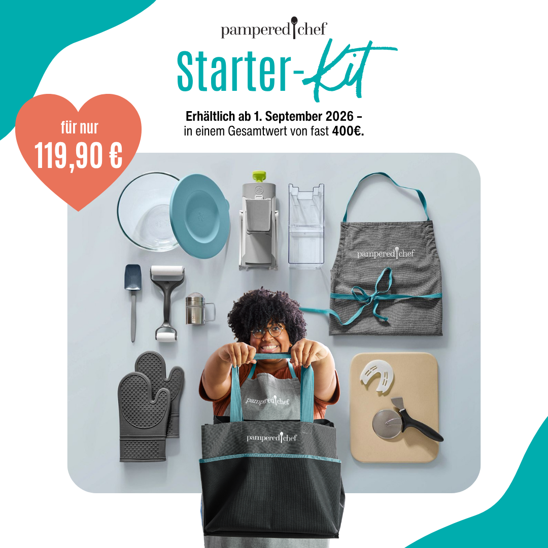 Pampered Chef Starter-Kit 2026 – Beraterin werden für 119,90 €