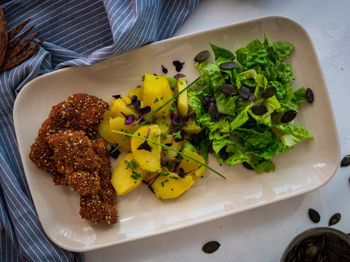 Backhendl-Salat